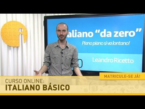 Imagem de Curso de Italiano Básico Vídeo 1