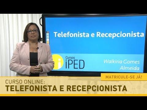 Imagem de Curso de Telefonista e Recepcionista Vídeo 1